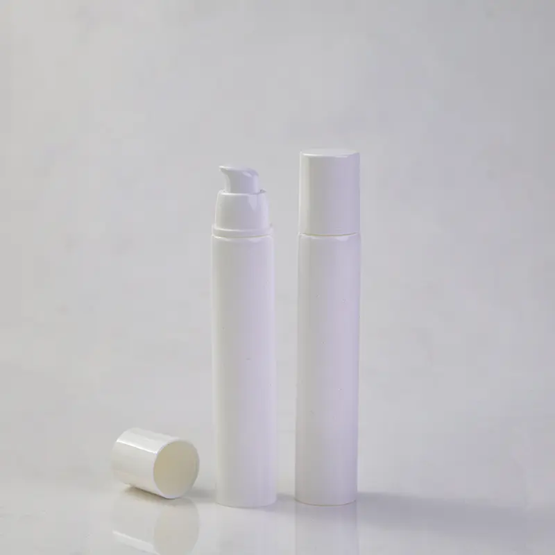 Plastic Barrier Laminate PBL Cosmetic Tube With Airless Pump